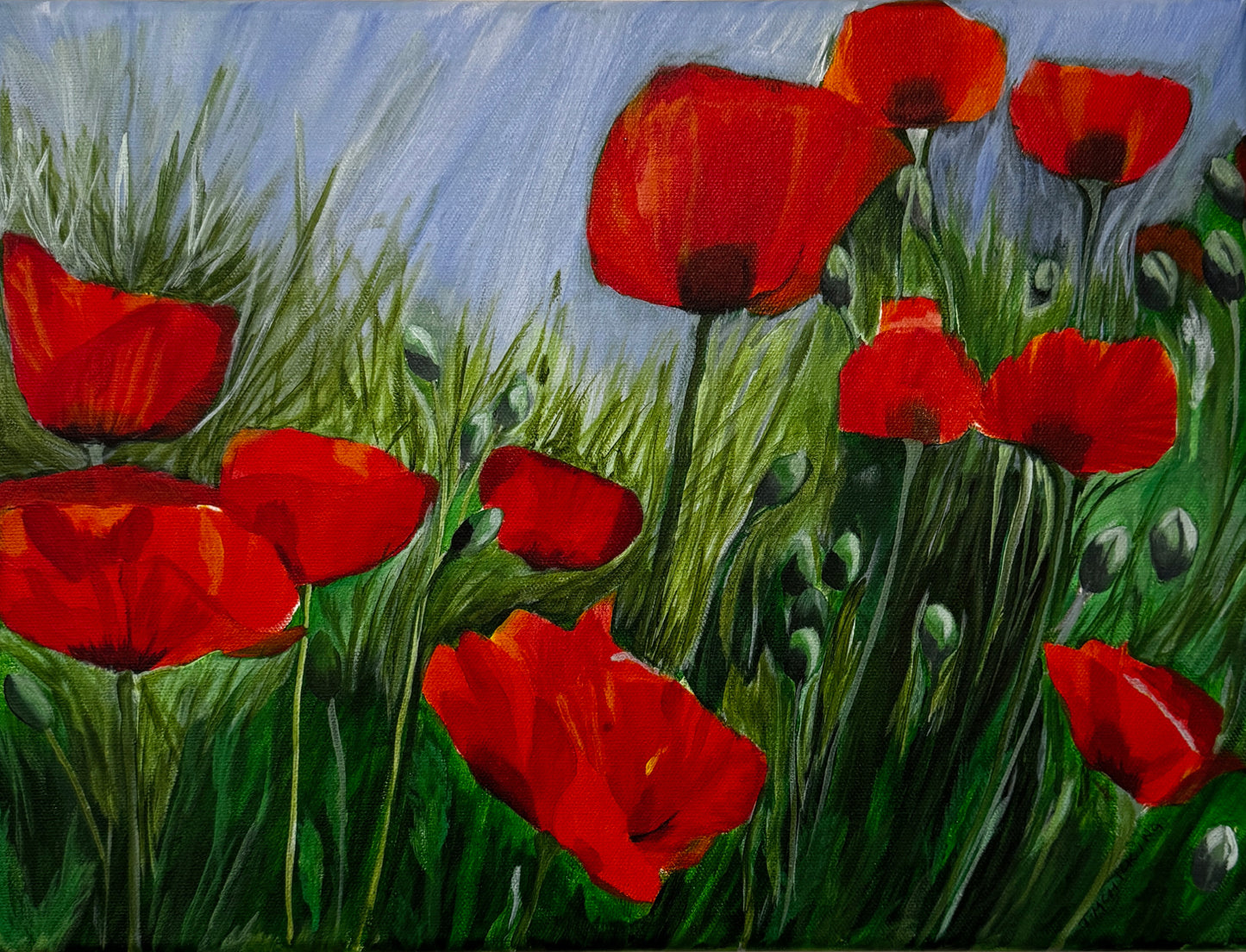 In the Wind - Tracy McMicking Art