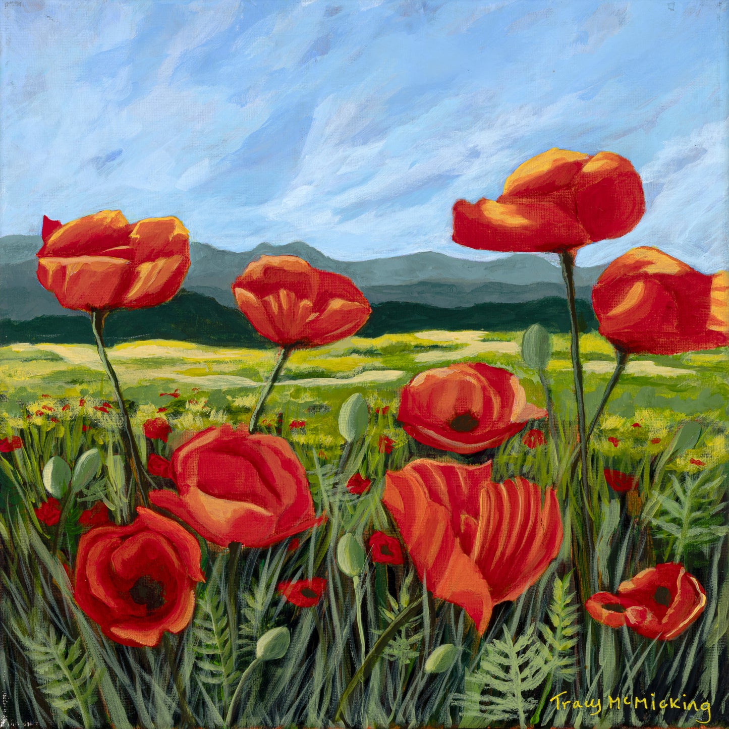 reaching - Tracy McMicking Art