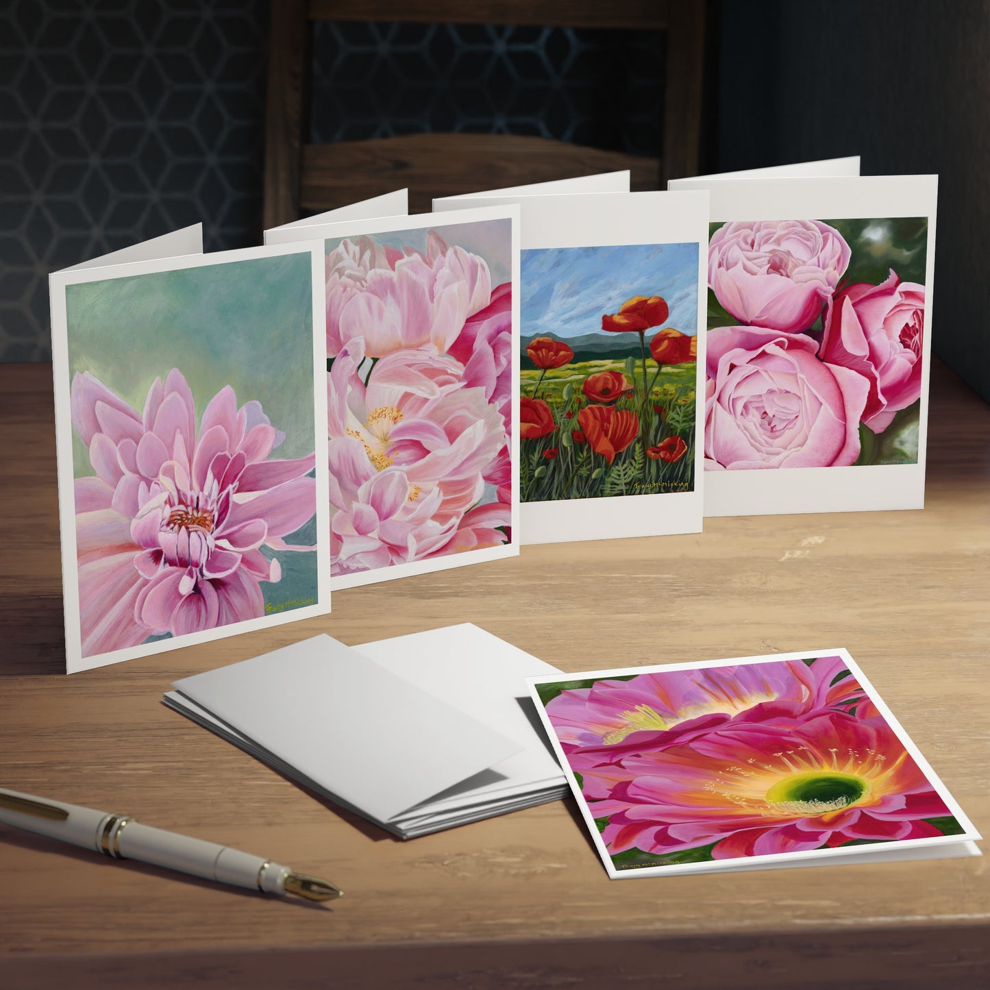 Floral Greeting Cards - Tracy McMicking Art