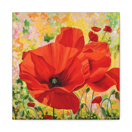 One Poppy Print