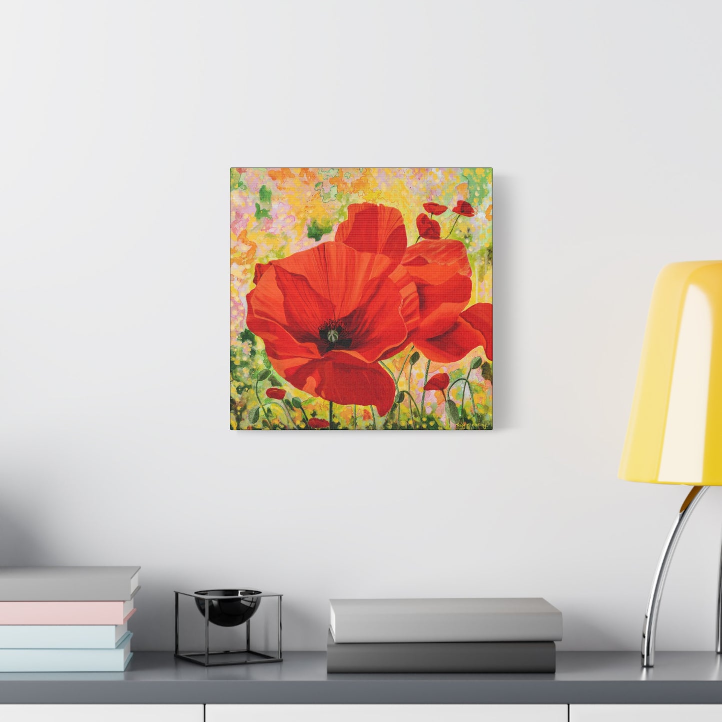 One Poppy Print