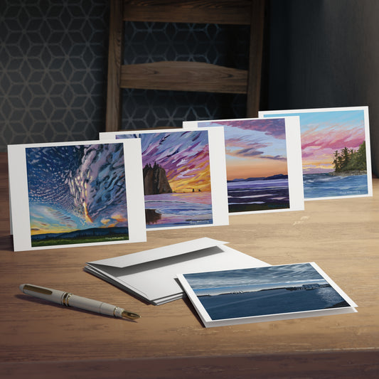 West Coast Greeting Cards - Tracy McMicking Art
